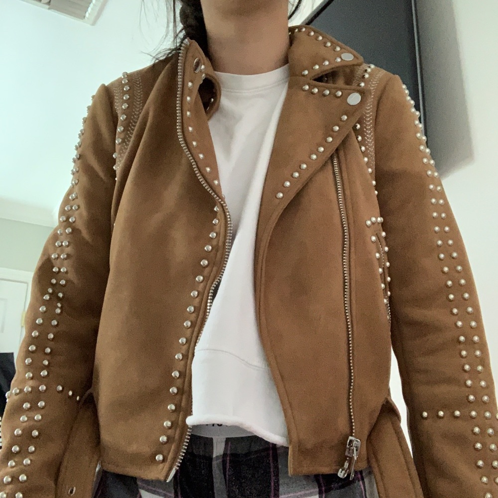 BROWN JACKET